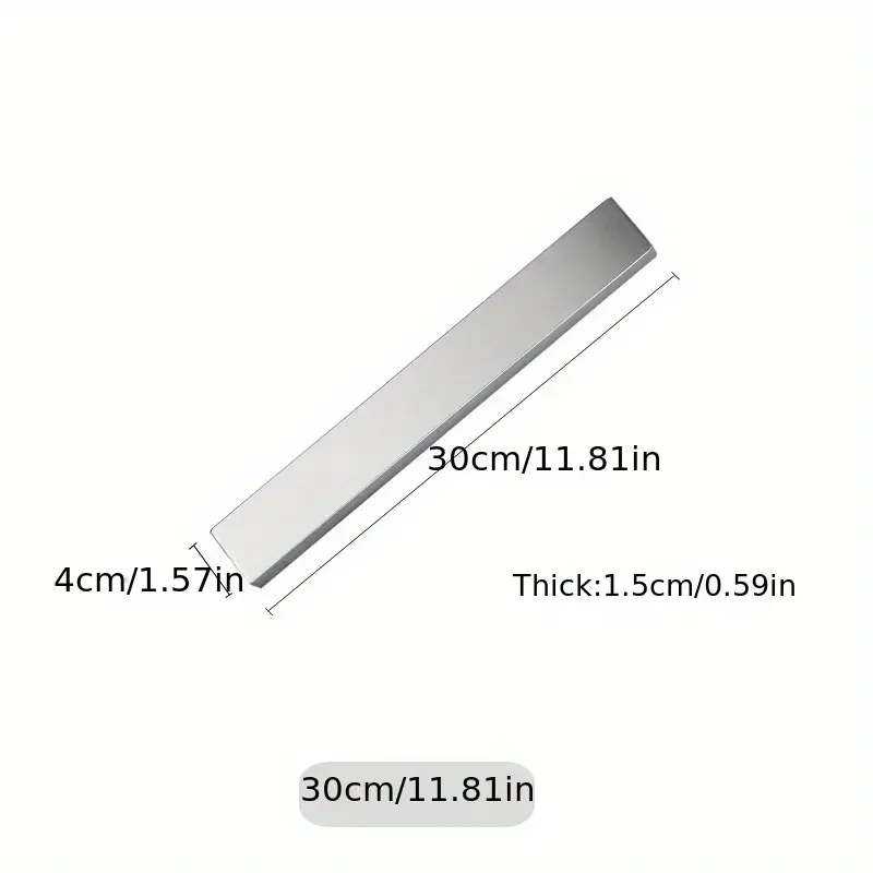 Professional Magnetic Strip Stainless Steel Magnetic Knife Holder Rack Kitchen Knife Shelf Bar 30 40 50 cm Kitchen Accessories - Image 8