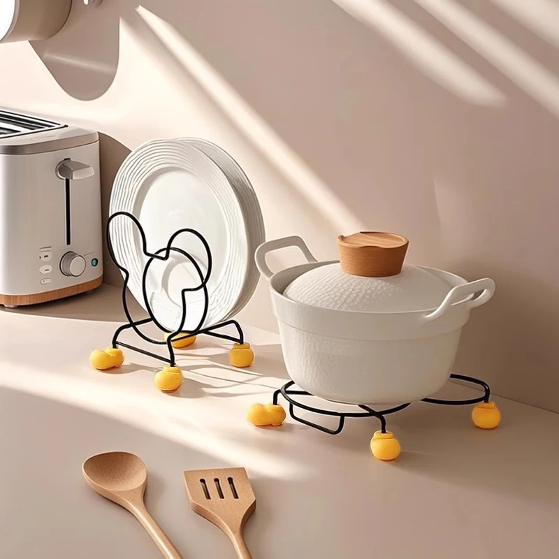 Kitchen Stove Insulation Rack, Mickey Kitchen Storage Rack, Bowl Rack, Pot Rack, Cutlery Rack, Multifunctional, Optional Styles - Image 4
