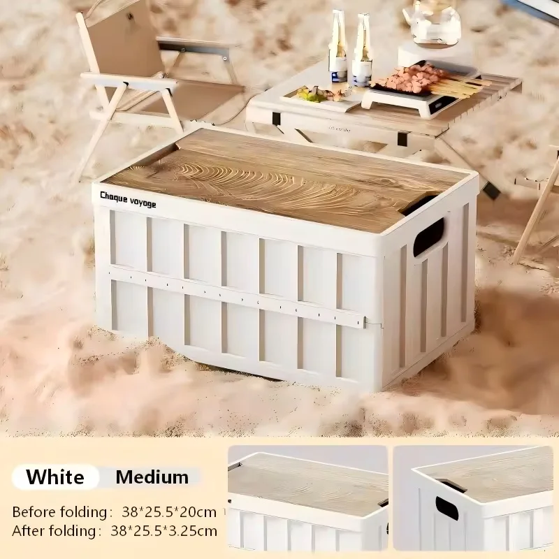 New Multi-Functional Outdoor Camping Picnic Party Storage Box Home Bedroom Organizing Folding Box Vehicle Trunk Moving Box - Image 16