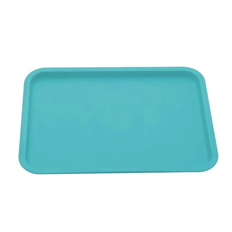 1pc Rectangular Pallet Nordic Multiple Colors Plastic Storage Tray Food Bread Pan Hotel Service Kitchen Fruit Dessert Tray - Image 14