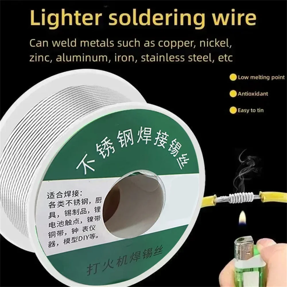 0.8mm 1.0mm 20g 50g 100g Soldering Tin Wire Tin Melt Rosin Core Solder Soldering Wire Roll No-clean FLUX 2.0% - Image 9