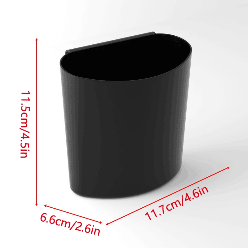 Household Back Hanging Plastic Storage Basket Kitchen Bathroom Mini Organizers Small Things Portable Storage Box Container - Image 6