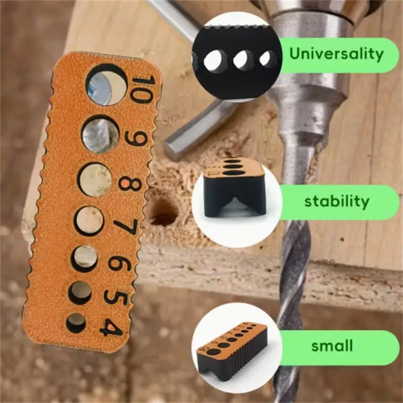 Drill Guide For 4/5/6/7/8/9/10mm Holes Drill Bit DIY Drill Jig Block Joints Tool Multifunctional Precision Accessory - Image 14