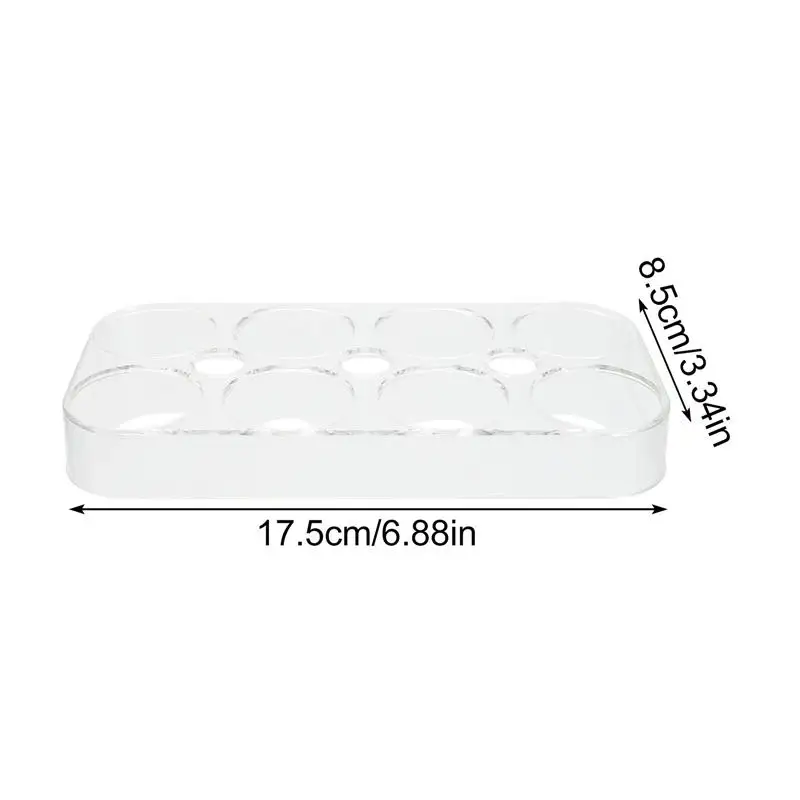 6/8grids Holder Egg Container Egg Holder for Refrigerator Egg Storage Box Egg Holder Tray Egg Storage - Image 4