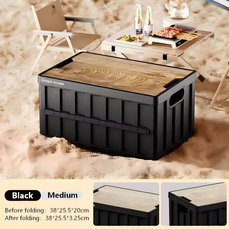 New Multi-Functional Outdoor Camping Picnic Party Storage Box Home Bedroom Organizing Folding Box Vehicle Trunk Moving Box - Image 11