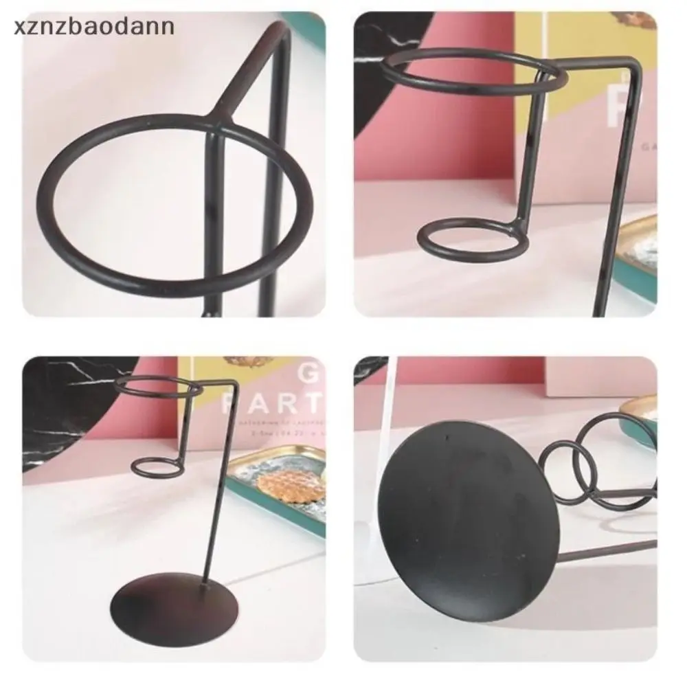 High-quality Iron Ice Cream Holder Display Rack Ice Cream Sweet Cone Holder Sweet Cone Sundae Dessert Stand Kitchen - Image 14