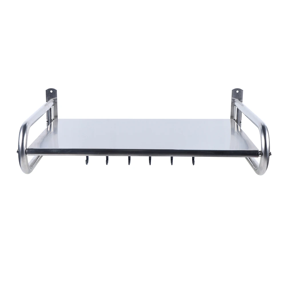 Microwave Oven Rack Stainless Steel Microwave Oven Shelf Wall-Mounted Kitchen Shelf Kitchen Shelves Counter - Image 22
