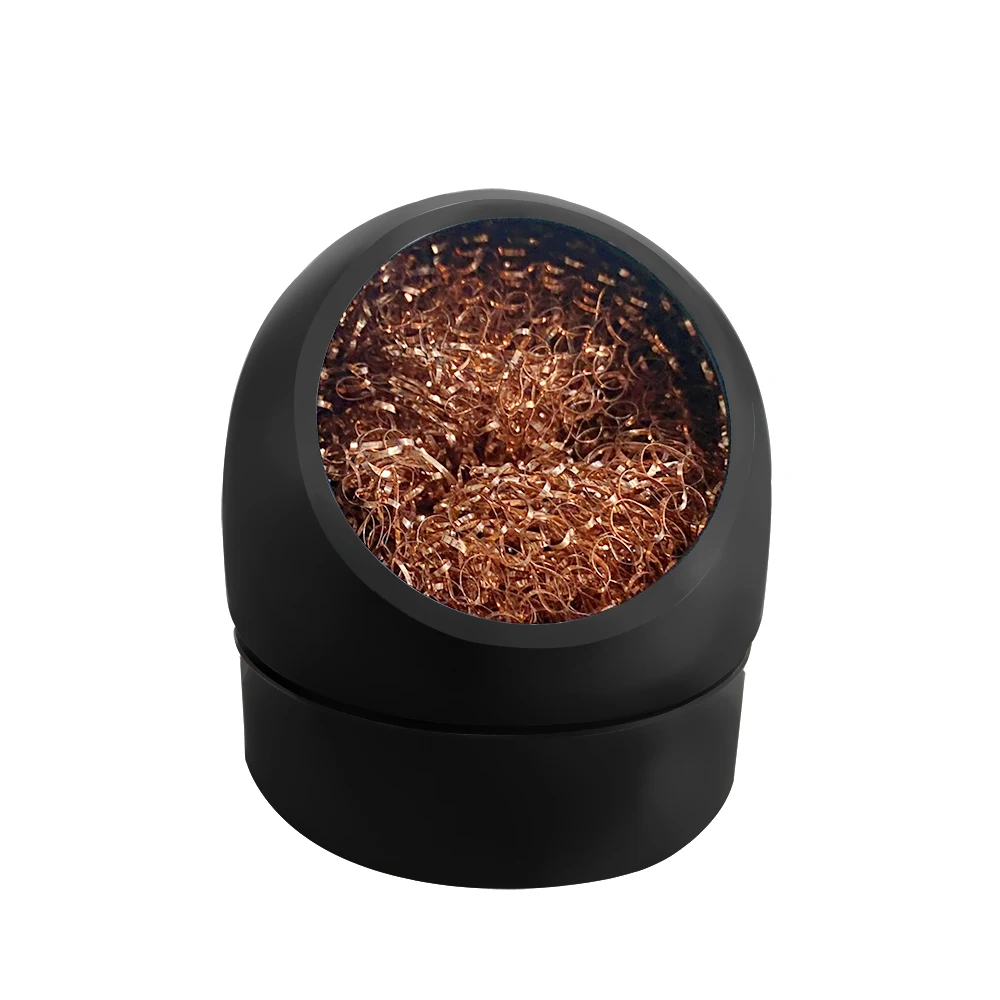 Cleaning Ball Desoldering Soldering Iron Mesh Filter Cleaning Nozzle Tip Copper Wire Cleaner Ball Metal Dross Box Clean Ball - Image 7