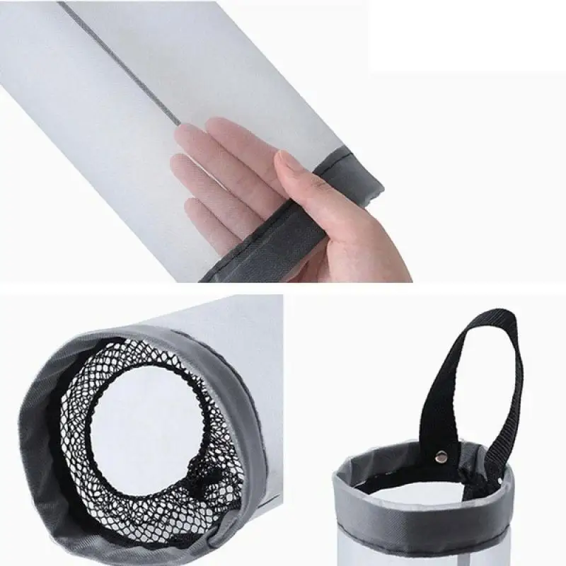 3/2/1PC Home Grocery Bag Holder Wall Mount Plastic Bag Holder Dispenser Hanging Storage Garbage Bag Kitchen Garbage Organizers - Image 5