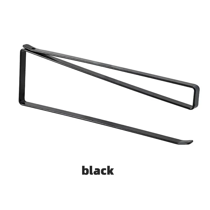 No Punching Kitchen Paper Towel Holder Cabinet Hanger Wall Mounted Toilet Roll Storage Rack Bathroom Accessories - Image 8