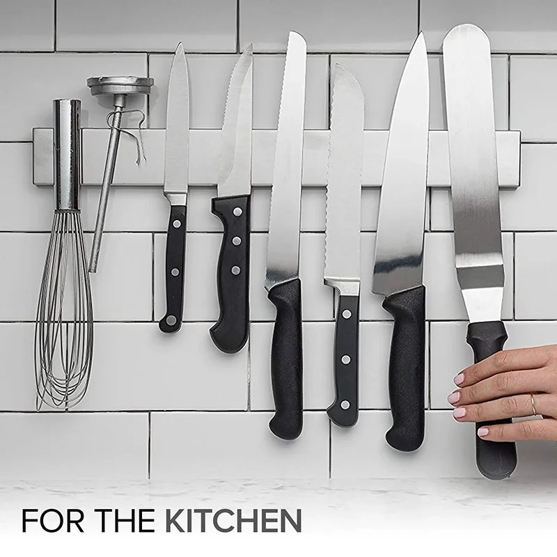 Professional Magnetic Strip Stainless Steel Magnetic Knife Holder Rack Kitchen Knife Shelf Bar 30 40 50 cm Kitchen Accessories - Image 10