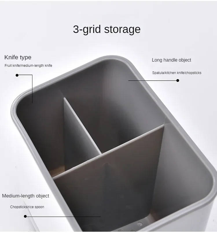 Kitchen Spoon Chopstick Storage Dish Drying Drain Basket Rack Box Drainer Cutlery Holder Shelf Organizer Home Accessories - Image 21