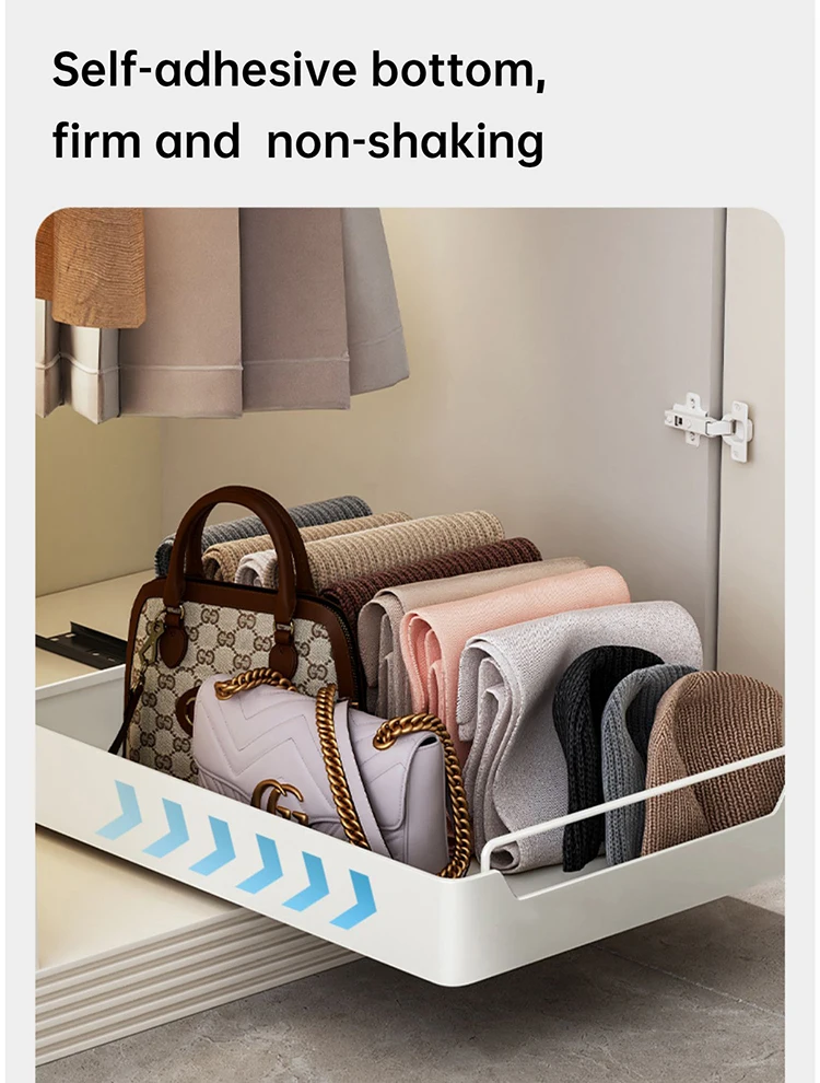 Kitchen Storage Box with Sliding Rail Pull-out Cabinet Storage Rack Spice Pantry Shelves Drawer Kitchen Organizer Basket - Image 17