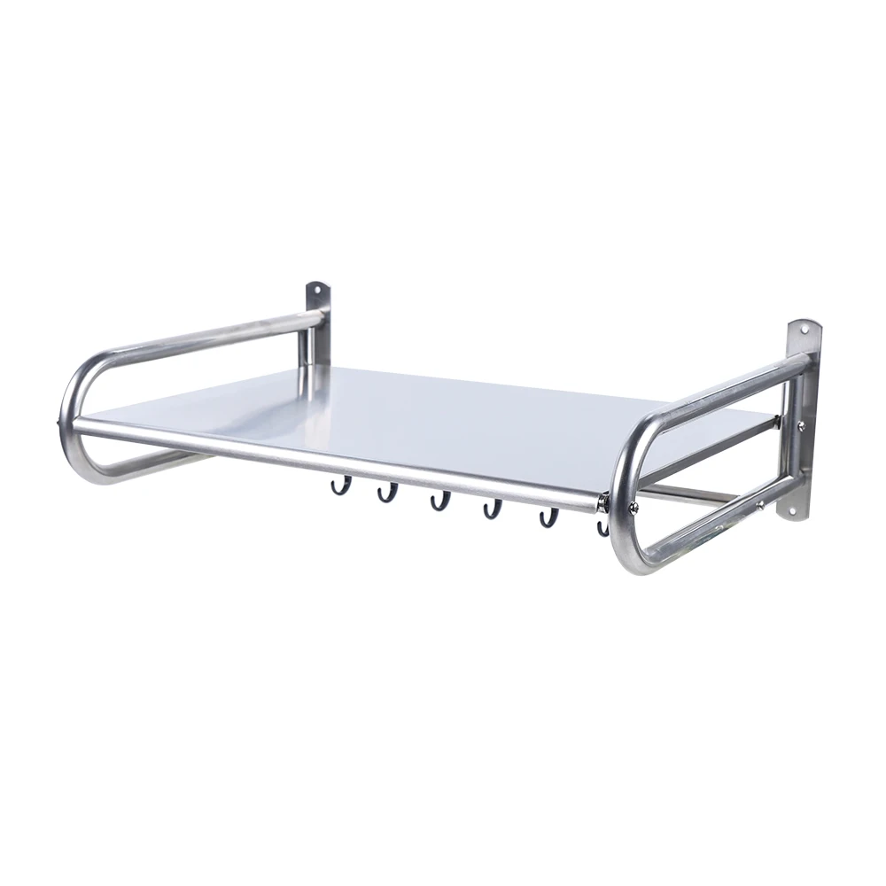 Microwave Oven Rack Stainless Steel Microwave Oven Shelf Wall-Mounted Kitchen Shelf Kitchen Shelves Counter - Image 21
