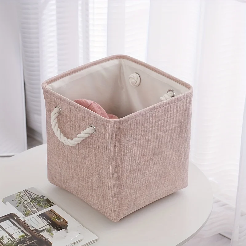 Portable fabric clothing storage box toy storage dust-proof clothing organization storage box finishing box - Image 5