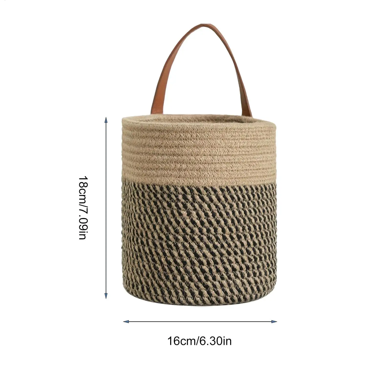Rope Woven Baskets for Organizing Woven Rope Storage Basket Multifunctional Toy Basket for Desktop Nursery Office Bathroom Books - Image 12