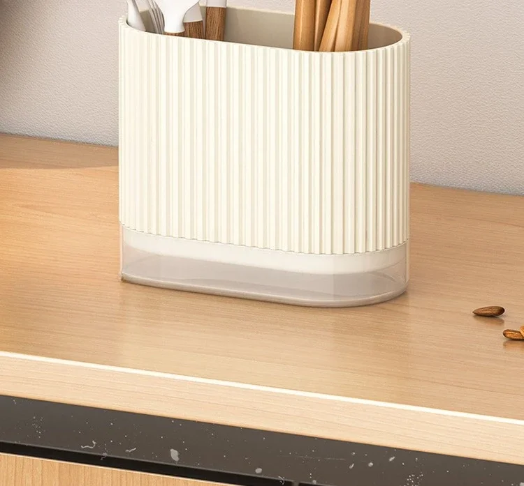Household Kitchen Wall Mount Chopsticks Holder Drain Dry Utensil Organizer No Drill Kitchen Countertop Storage for Spoon Fork - Image 15