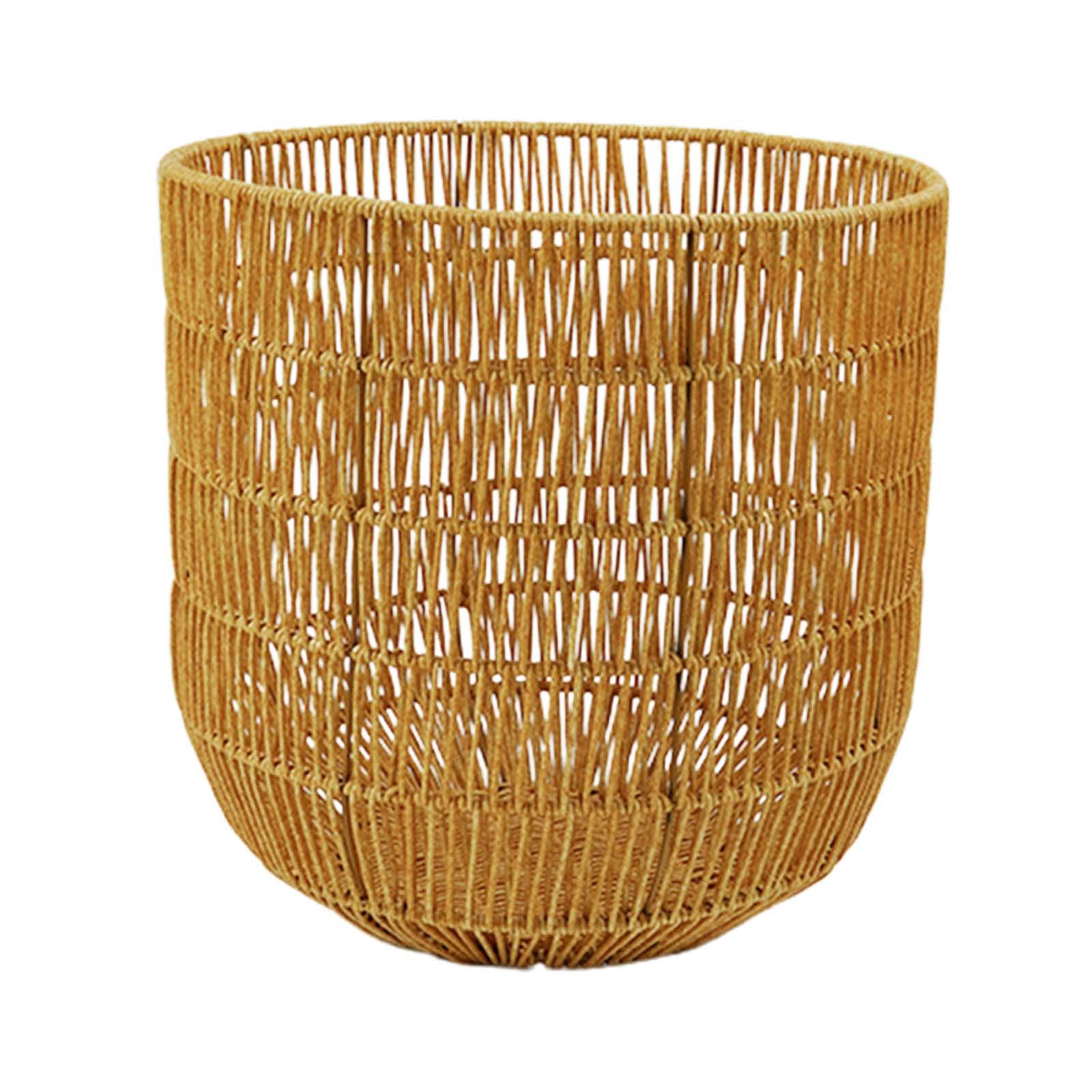 Laundry Basket Bins Toys Bin Clothes Storage Hamper with Handle Wicker Baskets for Home Bathroom Laundry Room Nursery Pillows - Image 14