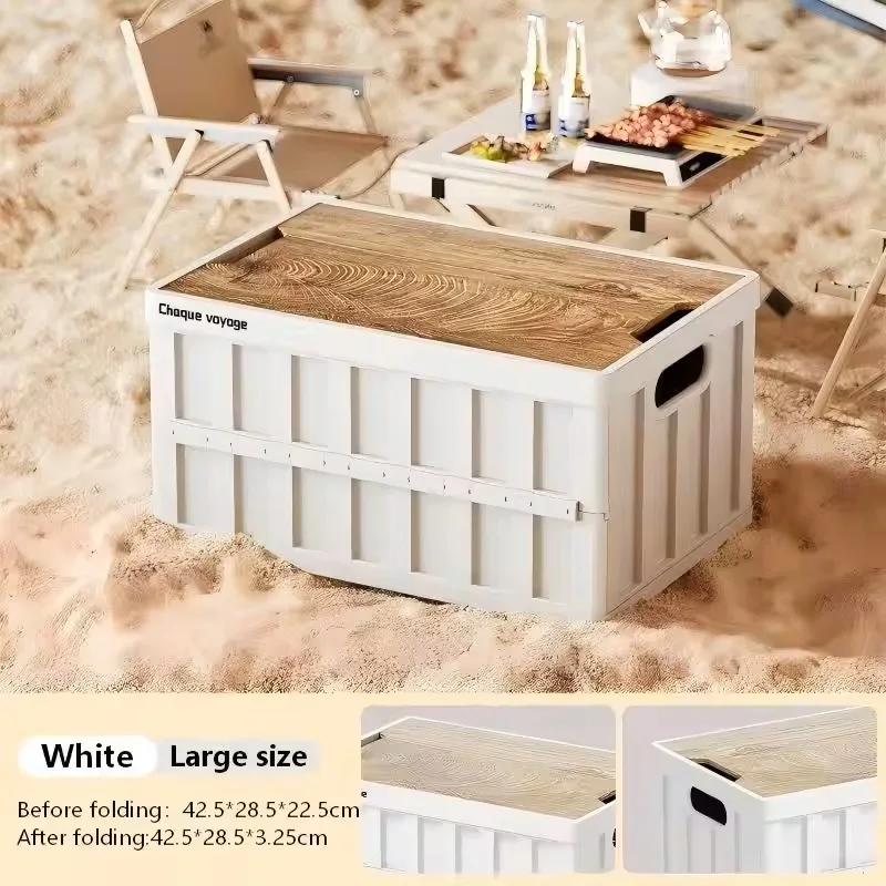 New Multi-Functional Outdoor Camping Picnic Party Storage Box Home Bedroom Organizing Folding Box Vehicle Trunk Moving Box - Image 8