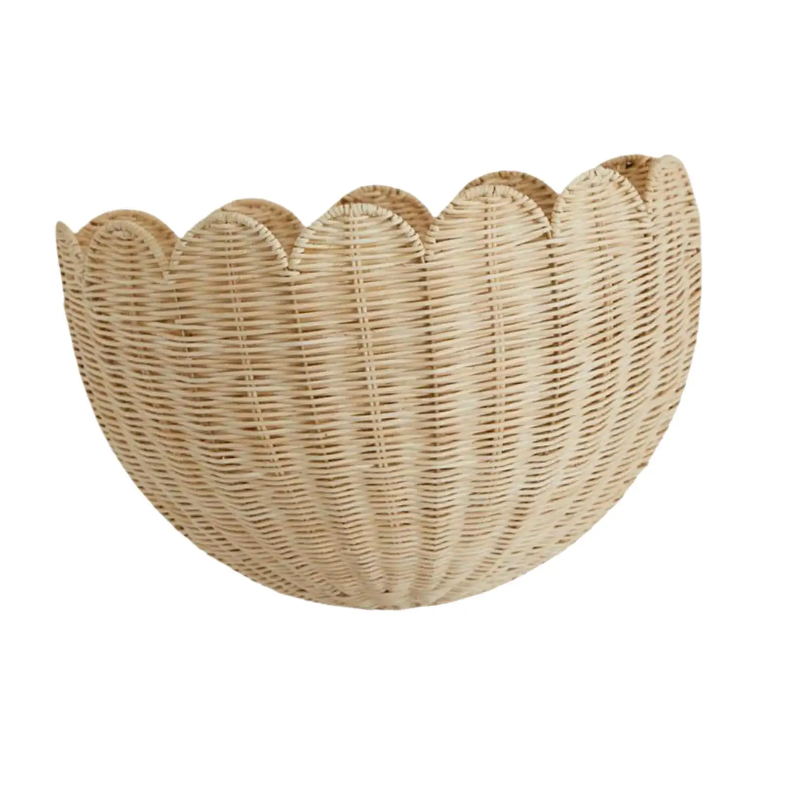 Woven Wall Hanging Basket Fruits Magazines Toys Portable Multifunctional Bin for Cabinet Farmhouse Bathroom Sundries Restaurant - Image 7
