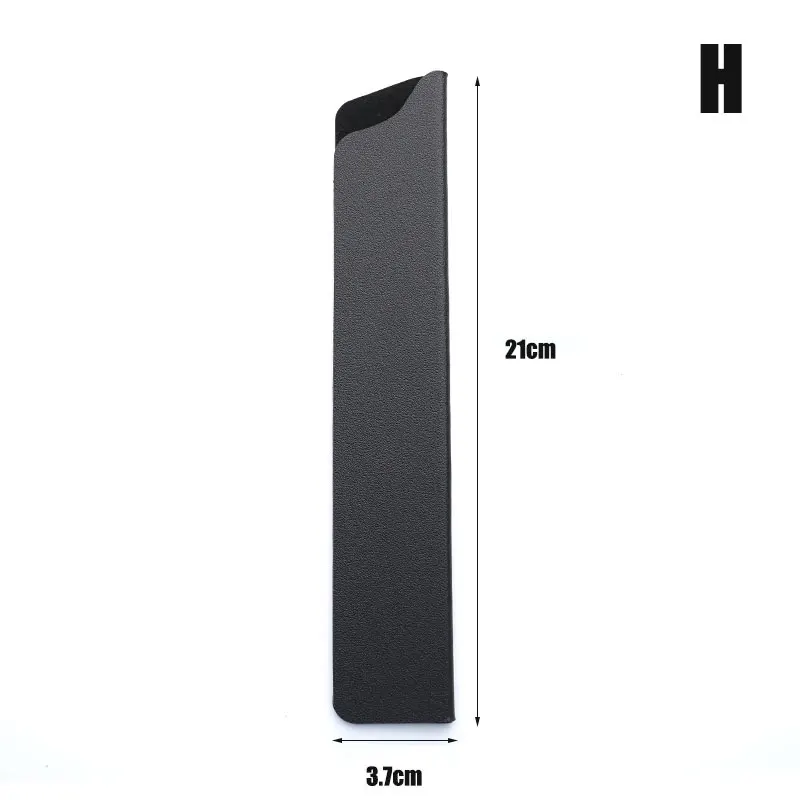 Black Plastic Knife Cover Kitchen Sheath Protective Fruit Universal Accessories - Image 8