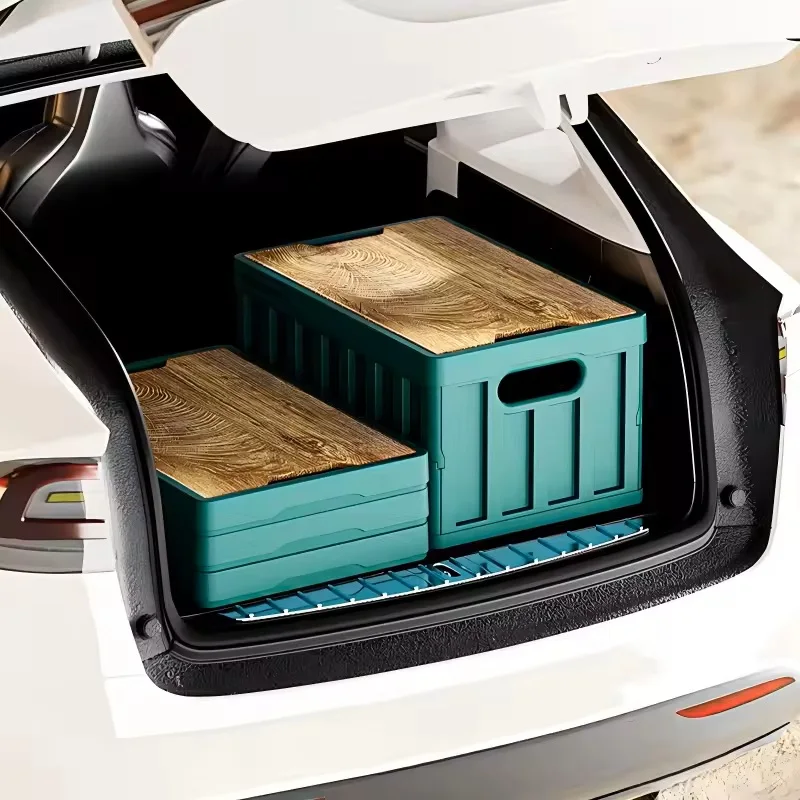 New Multi-Functional Outdoor Camping Picnic Party Storage Box Home Bedroom Organizing Folding Box Vehicle Trunk Moving Box - Image 5